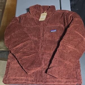 Patagonia Women's Cord Fjord Rust Corduroy Jacket
